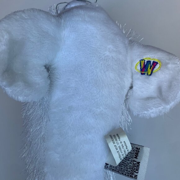 Retired Webkinz Silver Seal Plush by Ganz – 8.5” Shimmery White Seal Toy - Picture 4 of 5